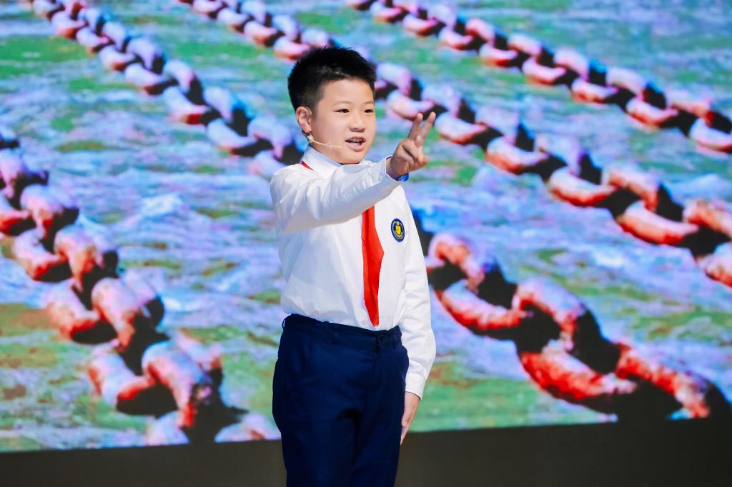 同濟大學附屬實驗小學“苗苗宣講團”江林思齊 同濟大學附屬實驗小學“苗苗宣講團”江林思齊
